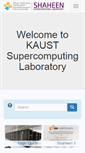 Mobile Screenshot of hpc.kaust.edu.sa