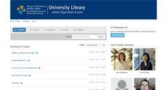 Desktop Screenshot of libguides.kaust.edu.sa